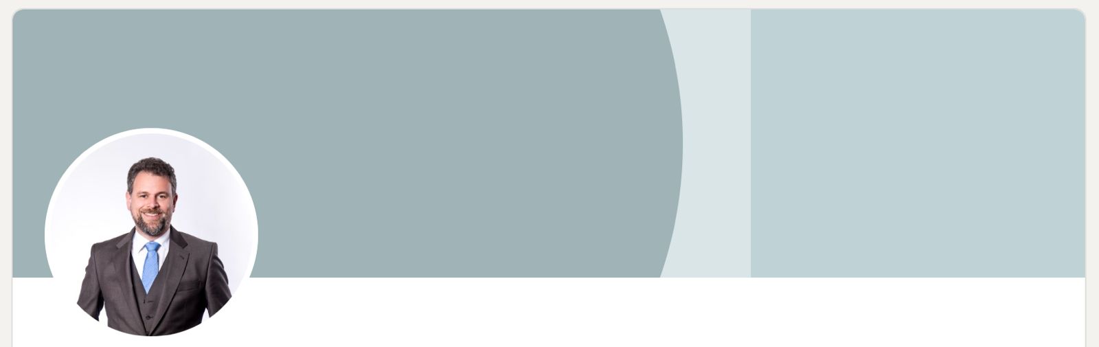 LinkedIn-Profil ohne Banner