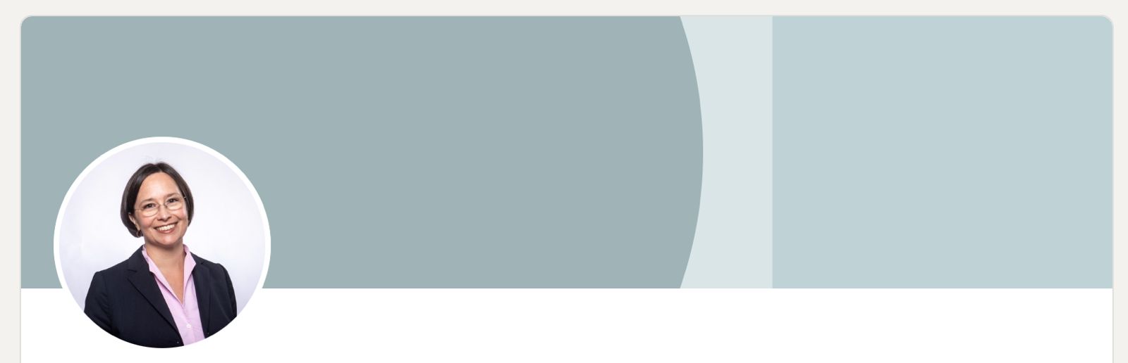 LinkedIn-Profil ohne Banner